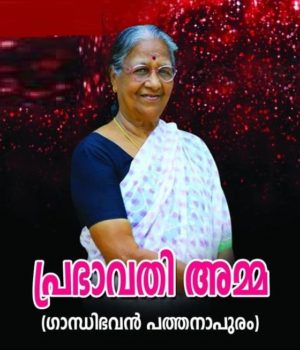 മിമിക്രിയിൽ മാത്രമല്ല പാട്ടിലും മിടുക്കിയാണ് പ്രഭാവതിഅമ്മ