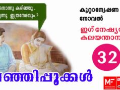 ഇലഞ്ഞിപ്പൂക്കൾ – കുറ്റാന്വേഷണ നോവൽ – ഇഗ്നേഷ്യസ് കലയന്താനി– അധ്യായം 32